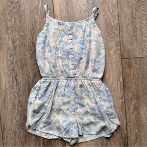 SweetHoney Short Strappy Romper